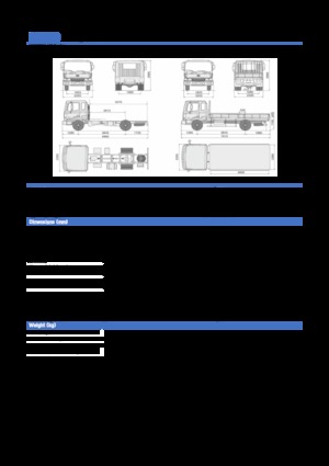 Merevvázak Hyundai Commercial Vehicles HD120 4x2 D6GA