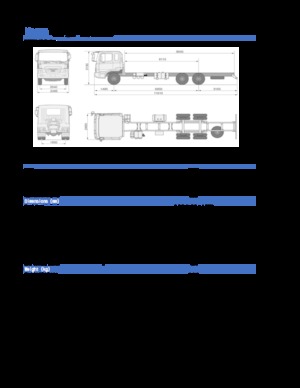 Merevvázak Hyundai Commercial Vehicles HD250 6x4 D6AC