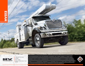 Merevvázak International HV513 113 Regular Cab International A26