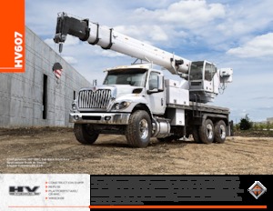 Merevvázak International HV607 107 Regular Cab Cummins L9