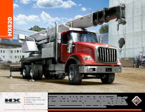 Merevvázak International HX620 119 Day Cab Cummins ISX15