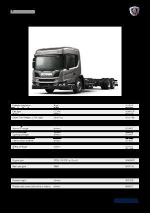 Merevvázak Scania L 320 B6x2*4NB