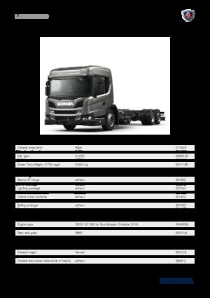 Merevvázak Scania L 360 B6x2*4NB