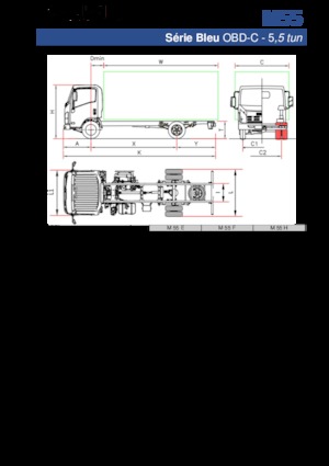 Merevvázak Isuzu M55 E