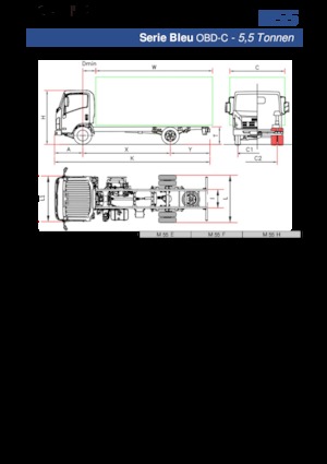Merevvázak Isuzu M55 E