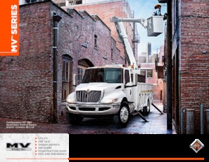 Merevvázak International MV60H 107 Crew Cab Cummins B6.7