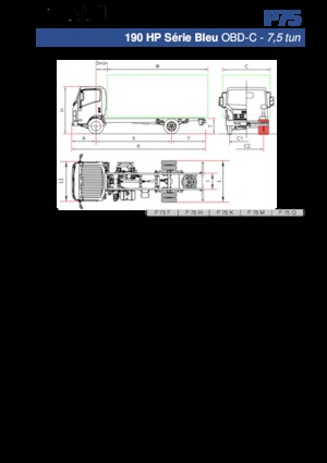 Merevvázak Isuzu P75 Q