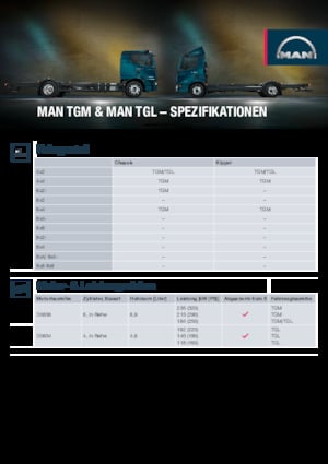 Merevvázak MAN TGL 12.250