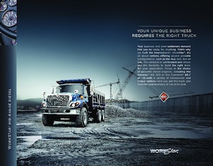 Merevvázak International Workstar 7400 107 SFA Crew Cab Cummins L9