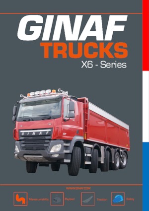 Merevvázak Ginaf X6 4344 TS