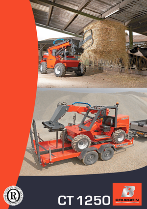 Teleszkópos rakodók Manufarm CT 1250