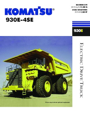Merevvázas dömperek Komatsu 930E-4SE 