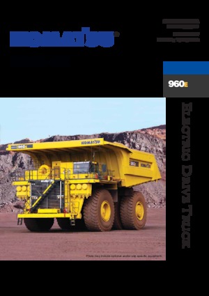 Merevvázas dömperek Komatsu 960E-2K