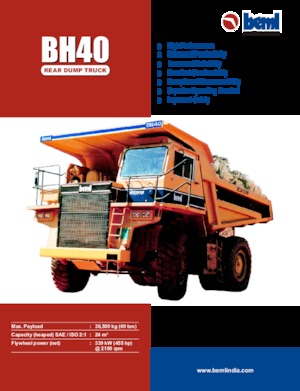 Merevvázas dömperek Beml BH40