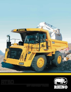 Merevvázas dömperek RHINO RT50