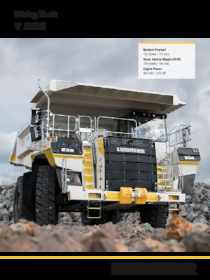 Merevvázas dömperek Liebherr T 236