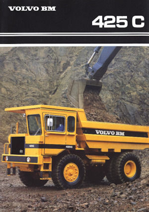 Merevvázas dömperek Volvo 425C