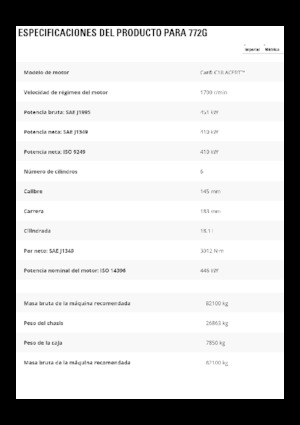 Merevvázas dömperek Caterpillar 772G