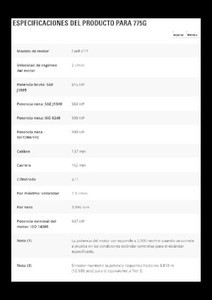 Merevvázas dömperek Caterpillar 775G
