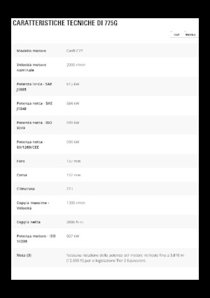 Merevvázas dömperek Caterpillar 775G