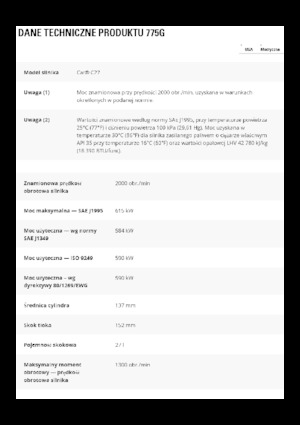 Merevvázas dömperek Caterpillar 775G