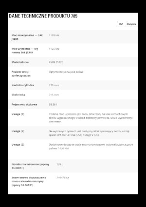 Merevvázas dömperek Caterpillar 785