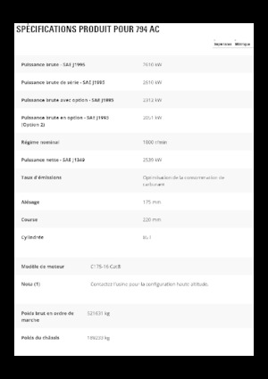 Merevvázas dömperek Caterpillar 794 AC