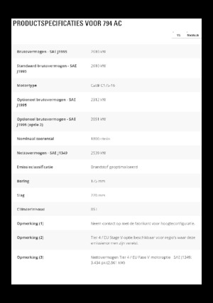 Merevvázas dömperek Caterpillar 794 AC