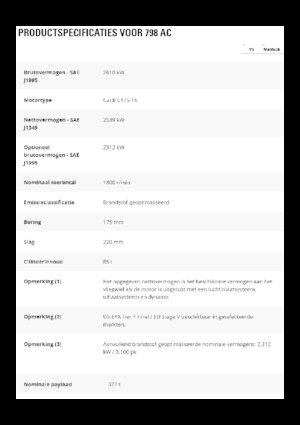 Merevvázas dömperek Caterpillar 798 AC