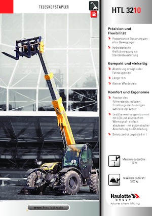 Teleszkópos rakodók Haulotte HTL3210