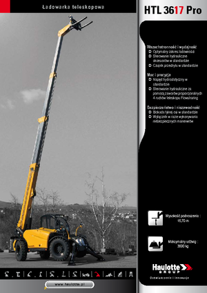 Teleszkópos rakodók Haulotte HTL3617
