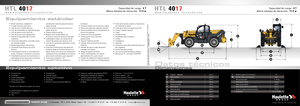 Teleszkópos rakodók Haulotte HTL4017