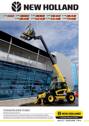 Teleszkópos rakodók New Holland LM 1333 turbo