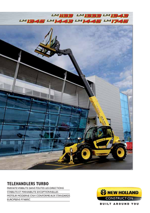 Teleszkópos rakodók New Holland LM 1333 turbo