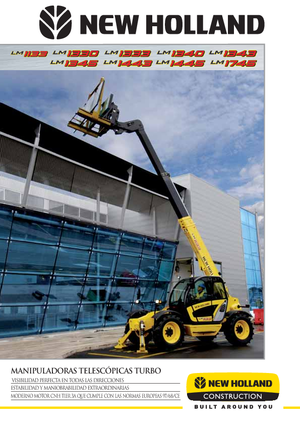 Teleszkópos rakodók New Holland LM 1333 turbo