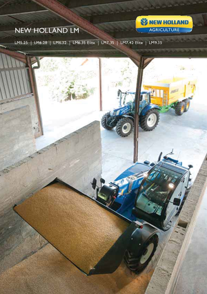 Teleszkópos rakodók New Holland LM 7.42 Elite