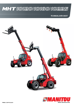 Teleszkópos rakodók Manitou MHT 10180