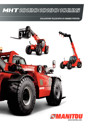 Teleszkópos rakodók Manitou MHT 10180