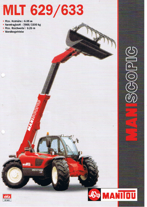 Teleszkópos rakodók Manitou MLT 629
