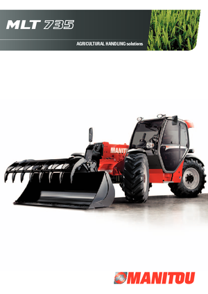 Teleszkópos rakodók Manitou MLT 735-120 LSU