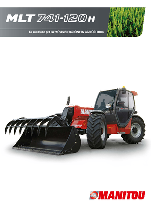Teleszkópos rakodók Manitou MLT 741-120 H LSU