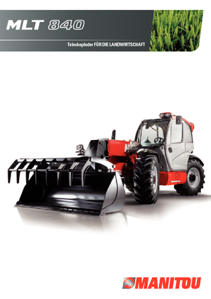 Teleszkópos rakodók Manitou MLT 840-137 PS
