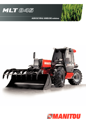 Teleszkópos rakodók Manitou MLT 845-120 LSU