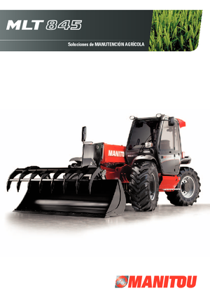 Teleszkópos rakodók Manitou MLT 845-120 LSU