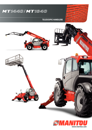 Teleszkópos rakodók Manitou MT 1840 Comfort