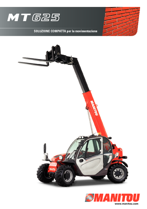 Teleszkópos rakodók Manitou MT 625 T