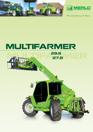 Teleszkópos rakodók Merlo Multifarmer 29.6
