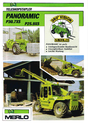 Teleszkópos rakodók Merlo P 30.7 XS