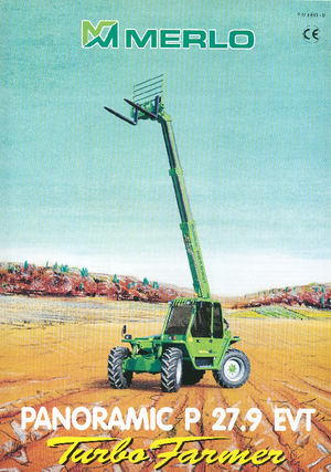 Teleszkópos rakodók Merlo P 27.9 EVT