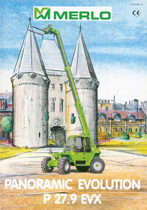 Teleszkópos rakodók Merlo P 27.9 EVX
